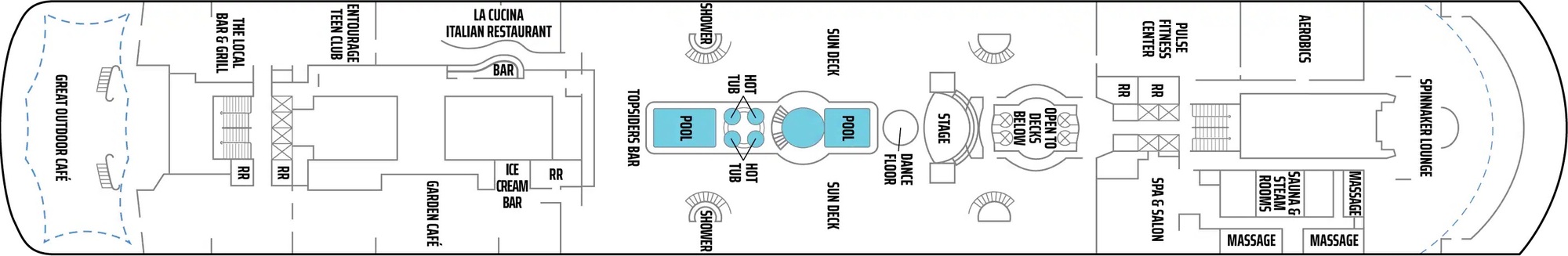 Pool Deck 11 plan